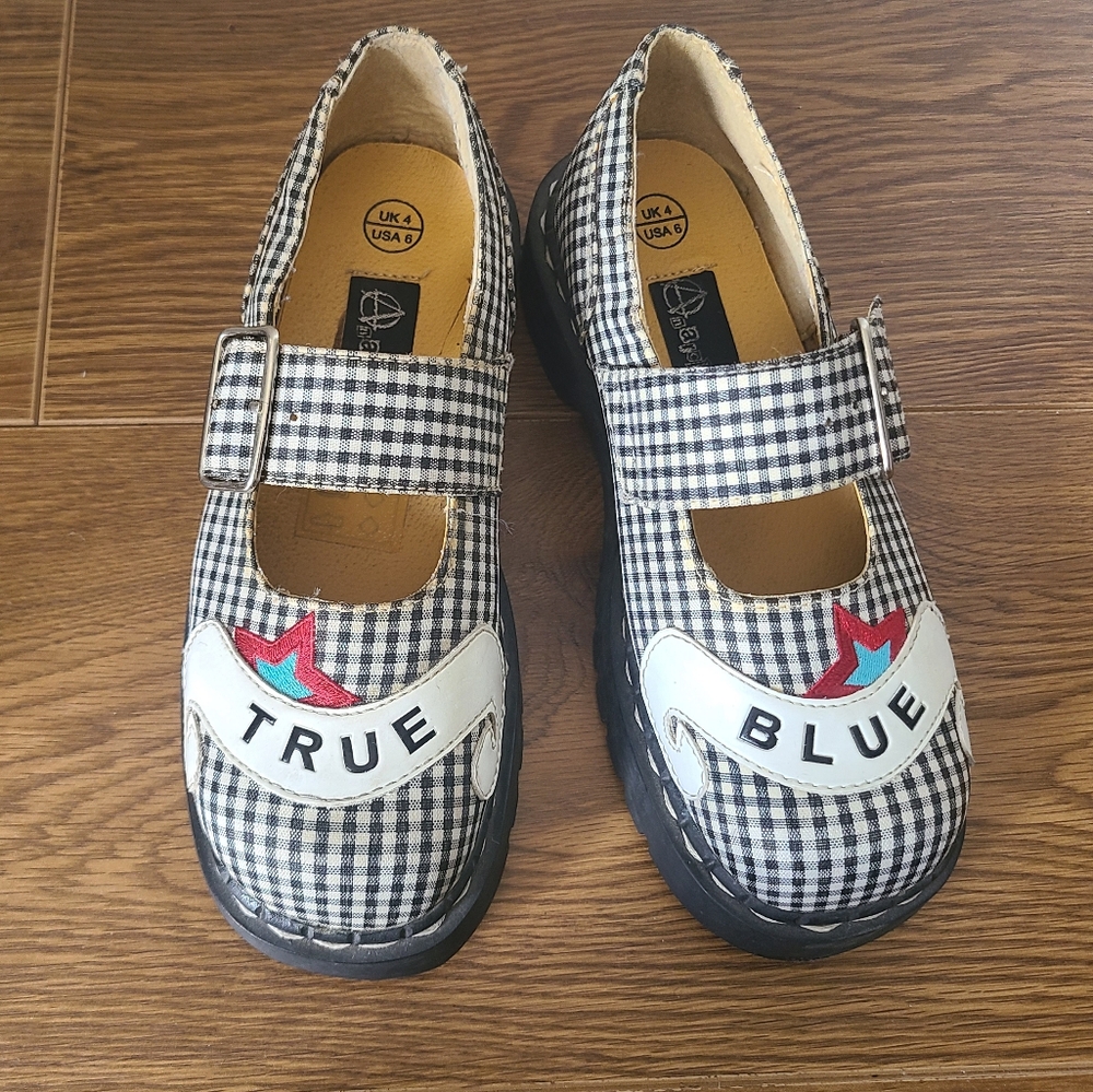 T.u.k anarchic gingham maryjane